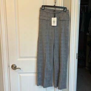 Cider black and white pants